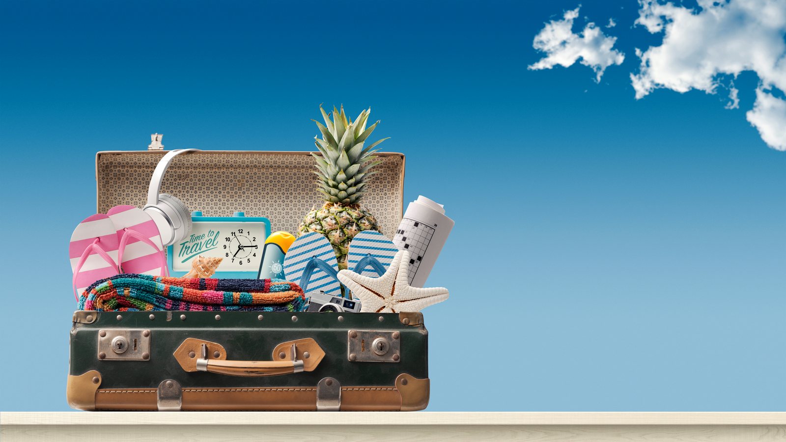 Packing for a beach vacation